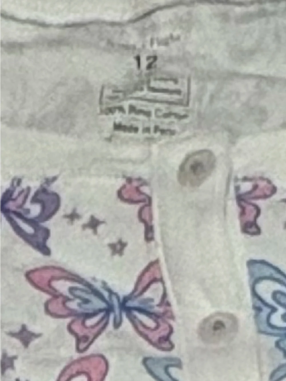 Penny’s Flight x Roller Rabbit Butterfly Pajamas, Size 12